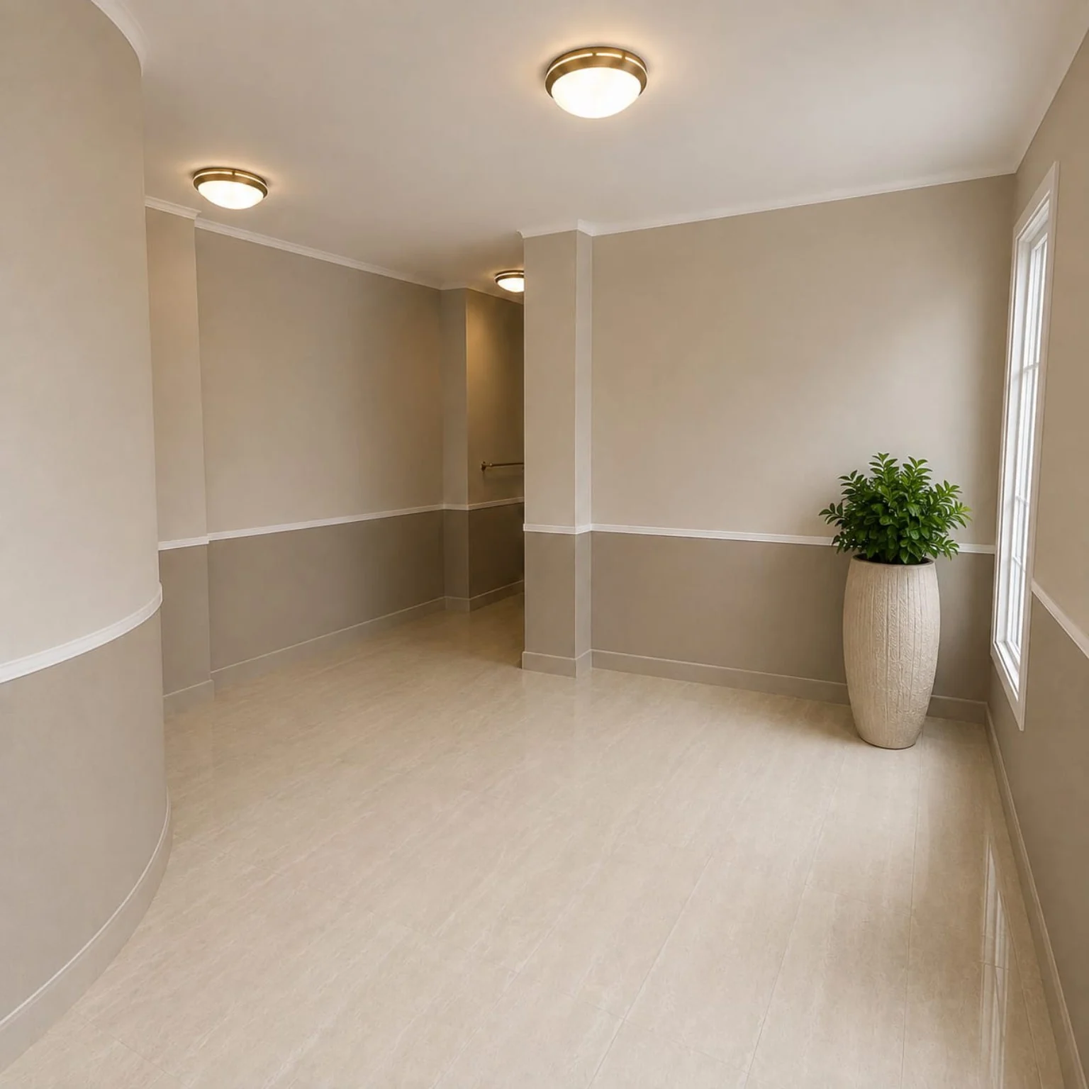 Interno condominiale riqualificato da Caracciolo Edil Service